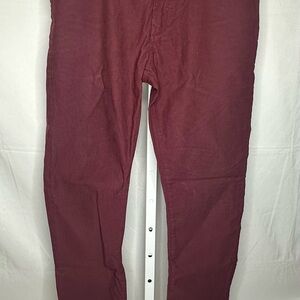 GAP Men's Deep Red Corduroy Pants